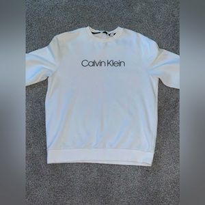Calvin Klein white sweater